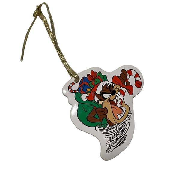 Looney Tunes 1998 Tazmanian Devil Christmas Ornament - Picture 2 of 5